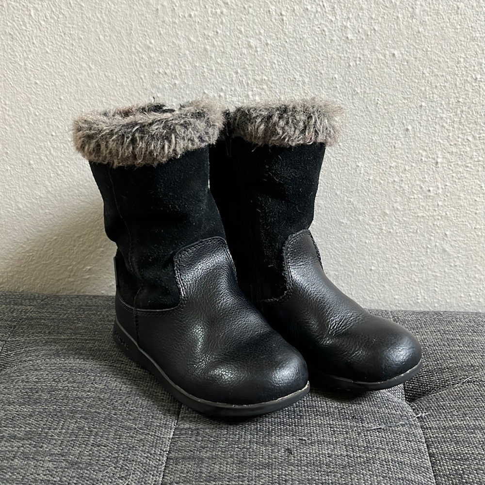 Black Pediped Dress Boots in Size 10-10.5T (27)